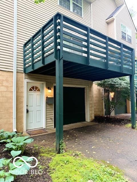 6639 N College Ave, Indianapolis, IN 46220 - view of property entrance