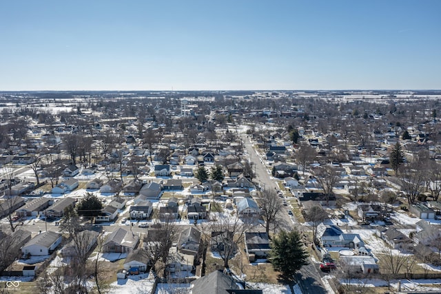 drone / aerial view featuring a residential view