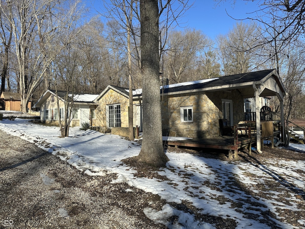 view of front of house