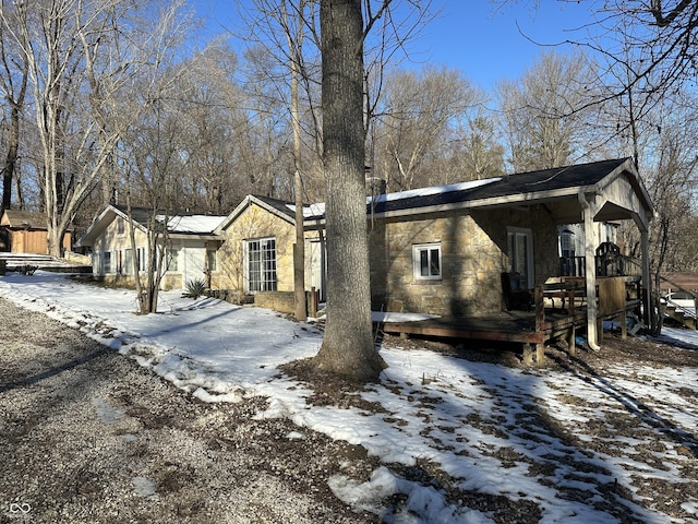 view of front of house