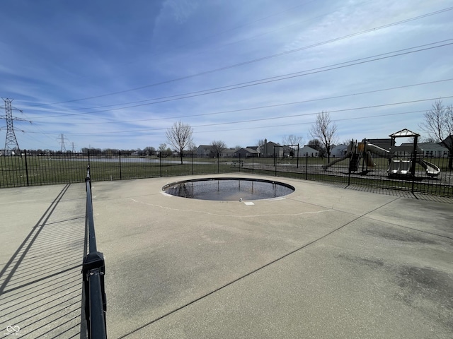 7842 Cork Bend Ln, Indianapolis, IN 46239 - view of pool featuring fence