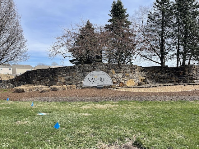 7842 Cork Bend Ln, Indianapolis, IN 46239 - view of community sign