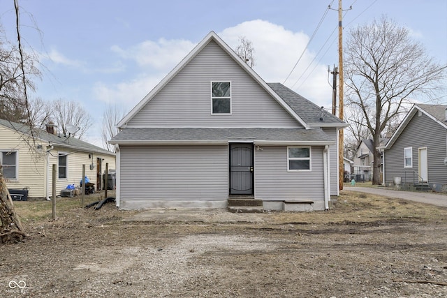 view of back of house