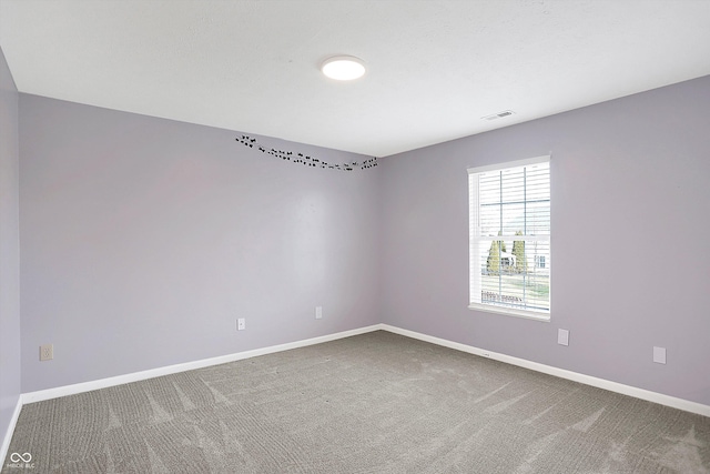 empty room featuring carpet