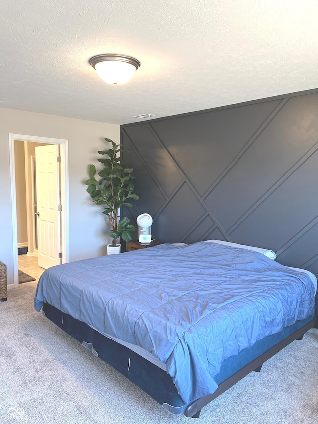 19438 Astoria Ave, Sheridan, IN 46069 - carpeted bedroom featuring a textured ceiling