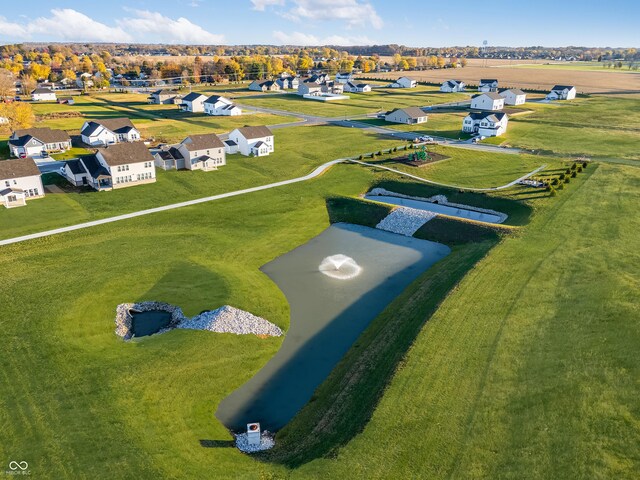 birds eye view of property featuring a residential view