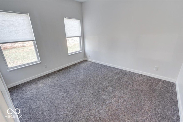 empty room featuring carpet