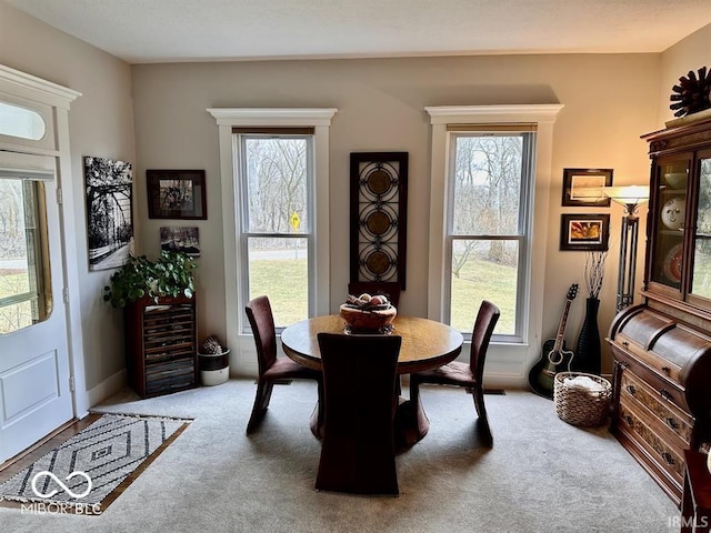 12801 E Edgewater Rd, Albany, IN 47320 - view of carpeted dining space