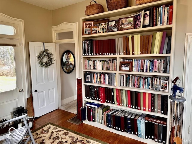 12801 E Edgewater Rd, Albany, IN 47320 - sitting room featuring wood finished floors