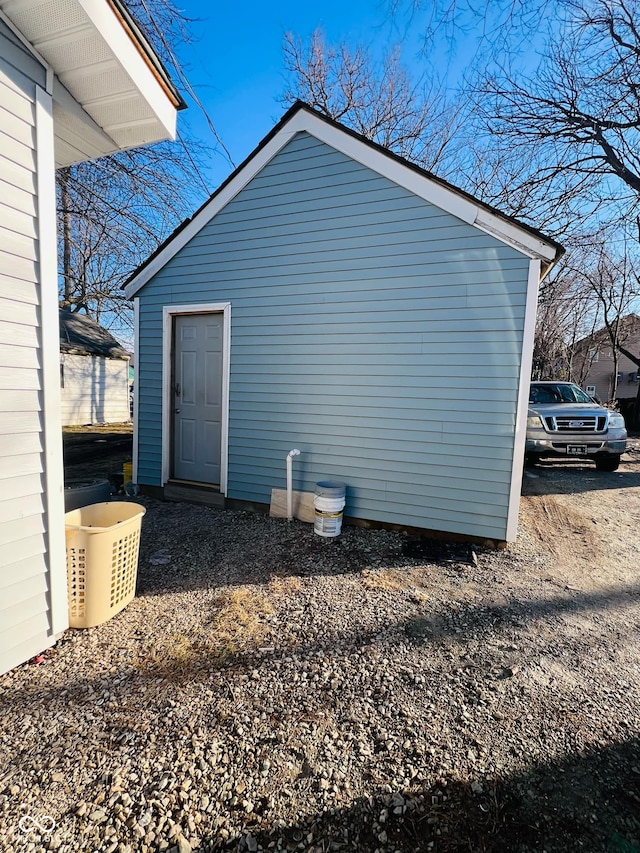 view of side of home