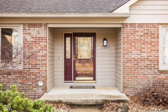 view of property entrance