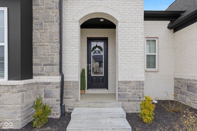 view of property entrance