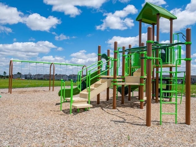 view of community playground