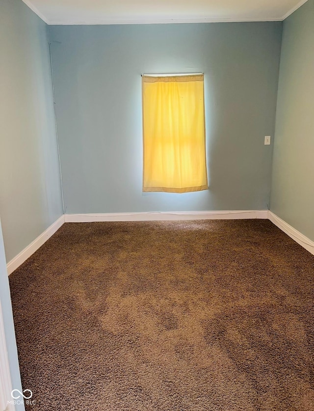 spare room with carpet flooring