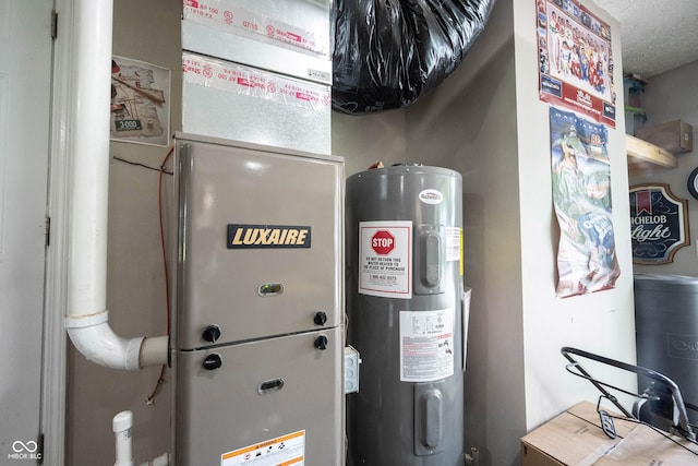 utilities featuring water heater