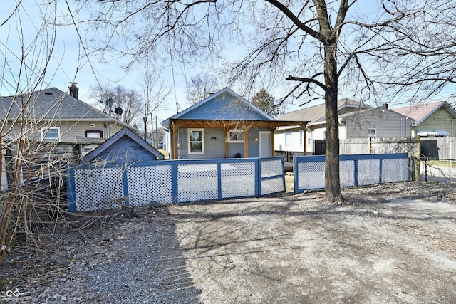 view of front of house