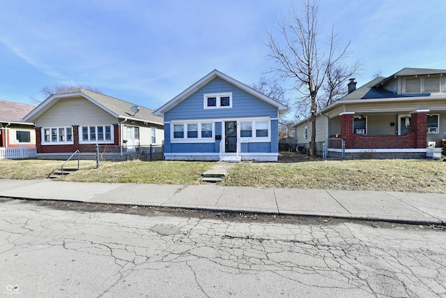 view of bungalow-style home