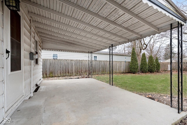 view of patio / terrace