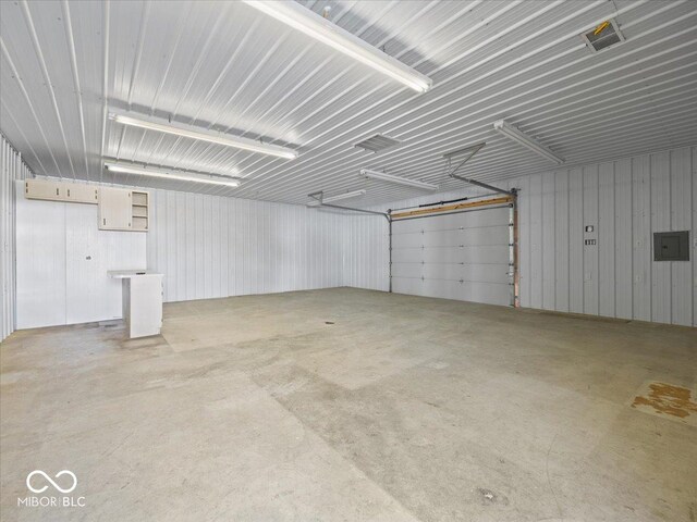 7279 W State Road 44, Shelbyville, IN 46176 - garage with electric panel