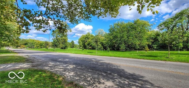 view of road