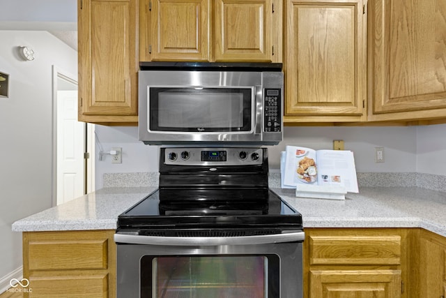 kitchen featuring stainless steel appliances