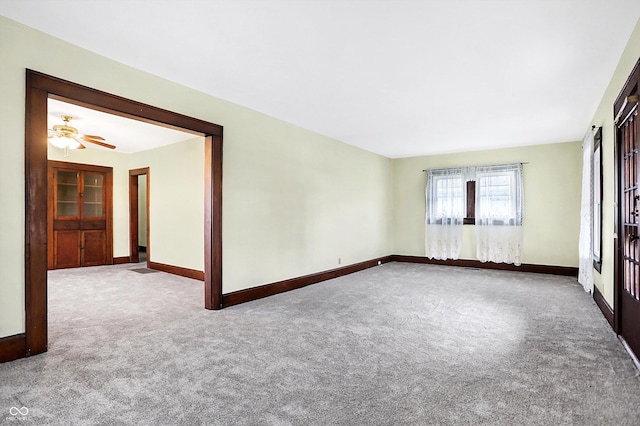 empty room featuring carpet