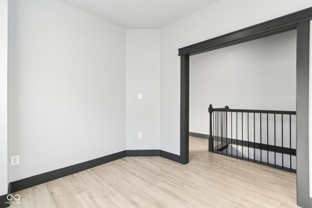 3707 N Kenwood Ave, Indianapolis, IN 46208 - spare room featuring light hardwood / wood-style flooring