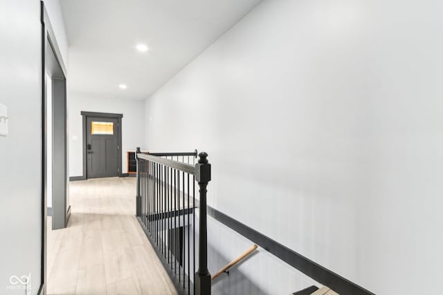 3707 N Kenwood Ave, Indianapolis, IN 46208 - hall featuring light hardwood / wood-style floors