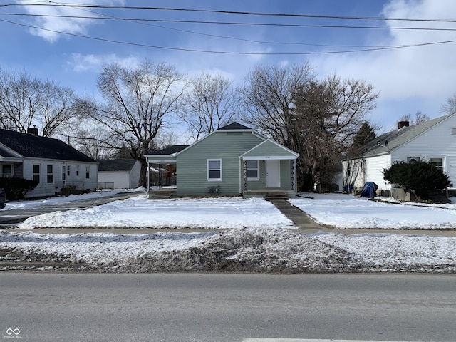 view of front of house