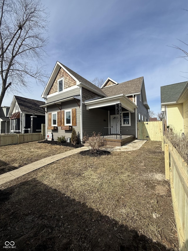 view of front of house