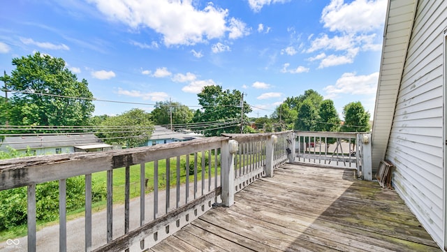 view of deck