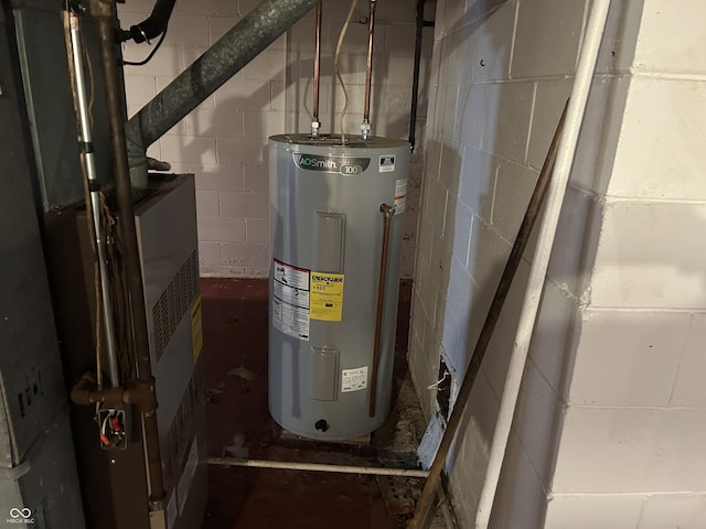 utilities with electric water heater