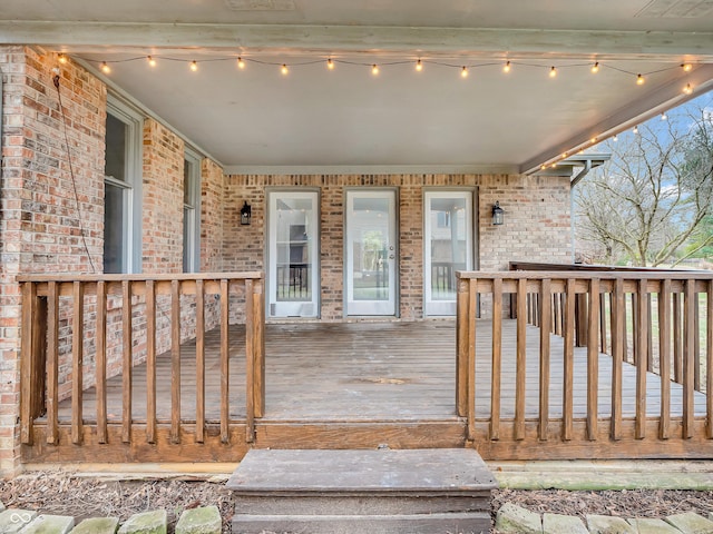 view of deck