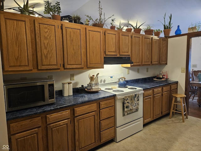 kitchen with electric stove