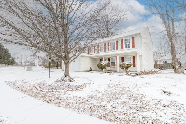 view of front of house featuring covered porch