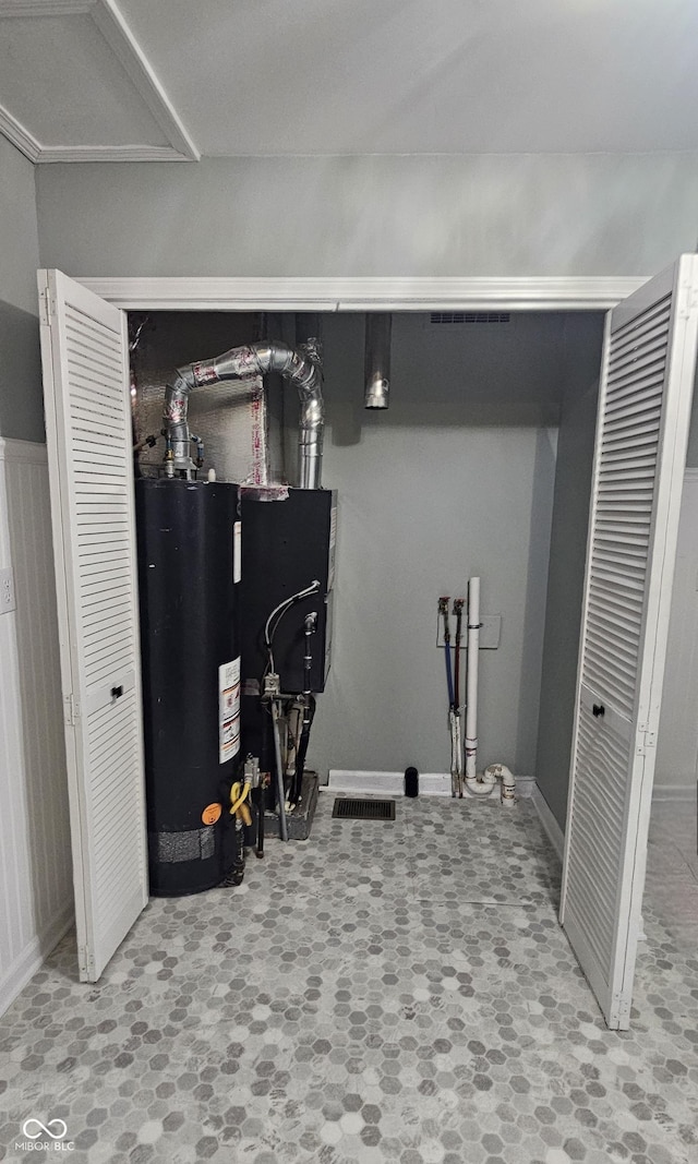 utilities with gas water heater