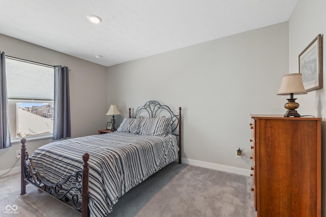 bedroom featuring carpet floors