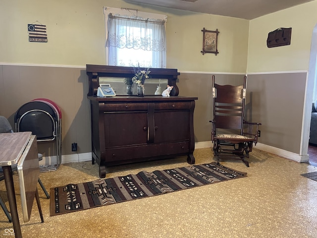 view of sitting room