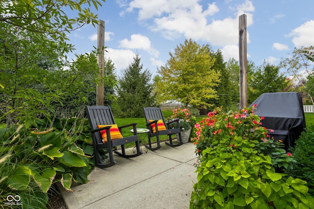 view of patio