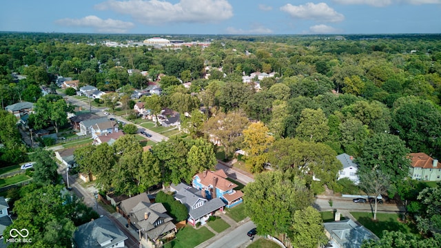 aerial view