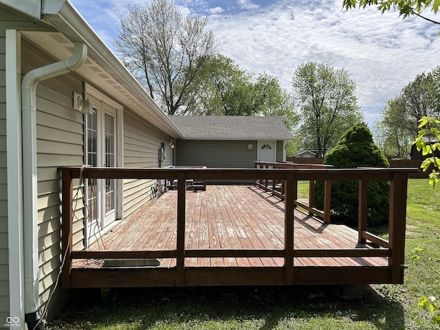view of deck