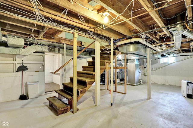 800 N 400 W, Bargersville, IN 46106 - below grade area featuring stairway