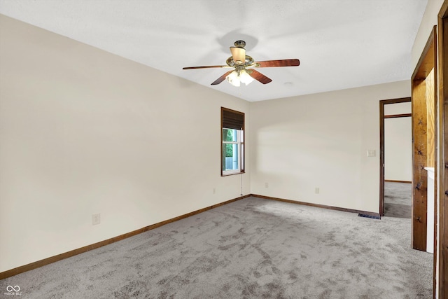 800 N 400 W, Bargersville, IN 46106 - spare room with carpet flooring and ceiling fan