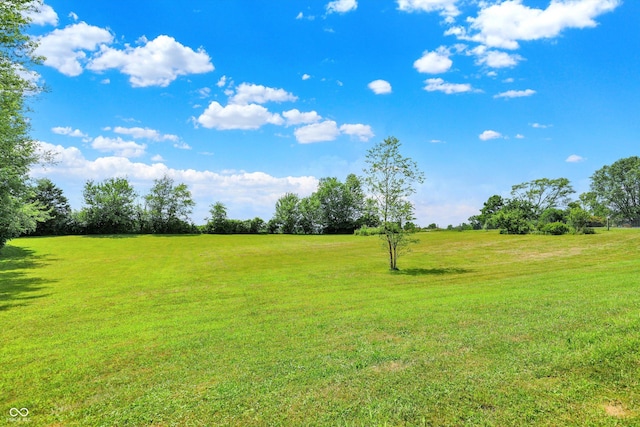 800 N 400 W, Bargersville, IN 46106 - view of grassy yard featuring a rural view