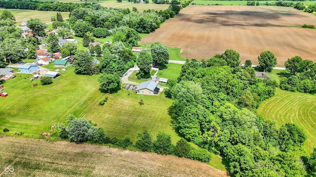 800 N 400 W, Bargersville, IN 46106 - aerial view of sparsely populated area featuring rows of crops