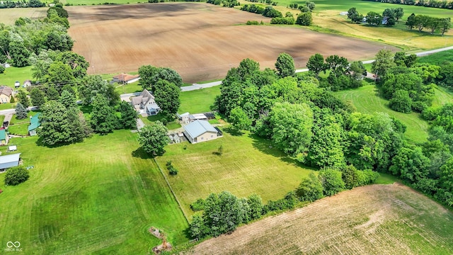 800 N 400 W, Bargersville, IN 46106 - aerial overview of property's location with a tree filled landscape