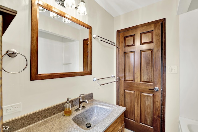 800 N 400 W, Bargersville, IN 46106 - full bathroom with vanity and a bathtub