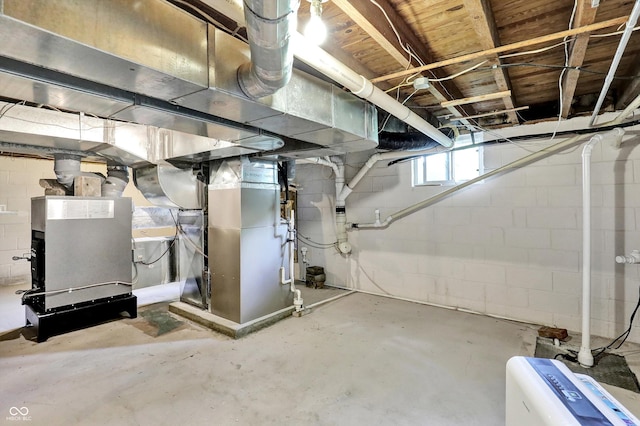 800 N 400 W, Bargersville, IN 46106 - below grade area with heating unit