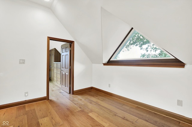 800 N 400 W, Bargersville, IN 46106 - additional living space with vaulted ceiling and light wood-style floors