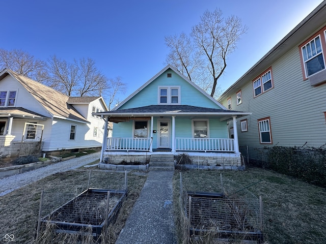 bungalow-style house with a porch